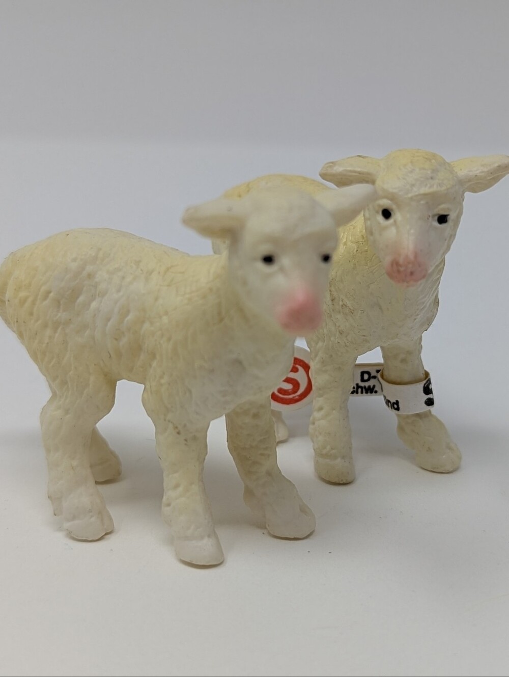 Schleich Farm Sheep Lamb Set of 2 Standing